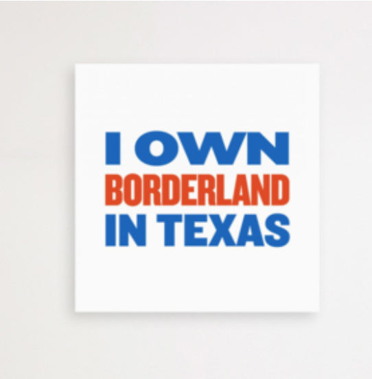 I own borderland canvas